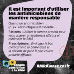 Il est important d’utiliser les antimicrobiens de manière responsable